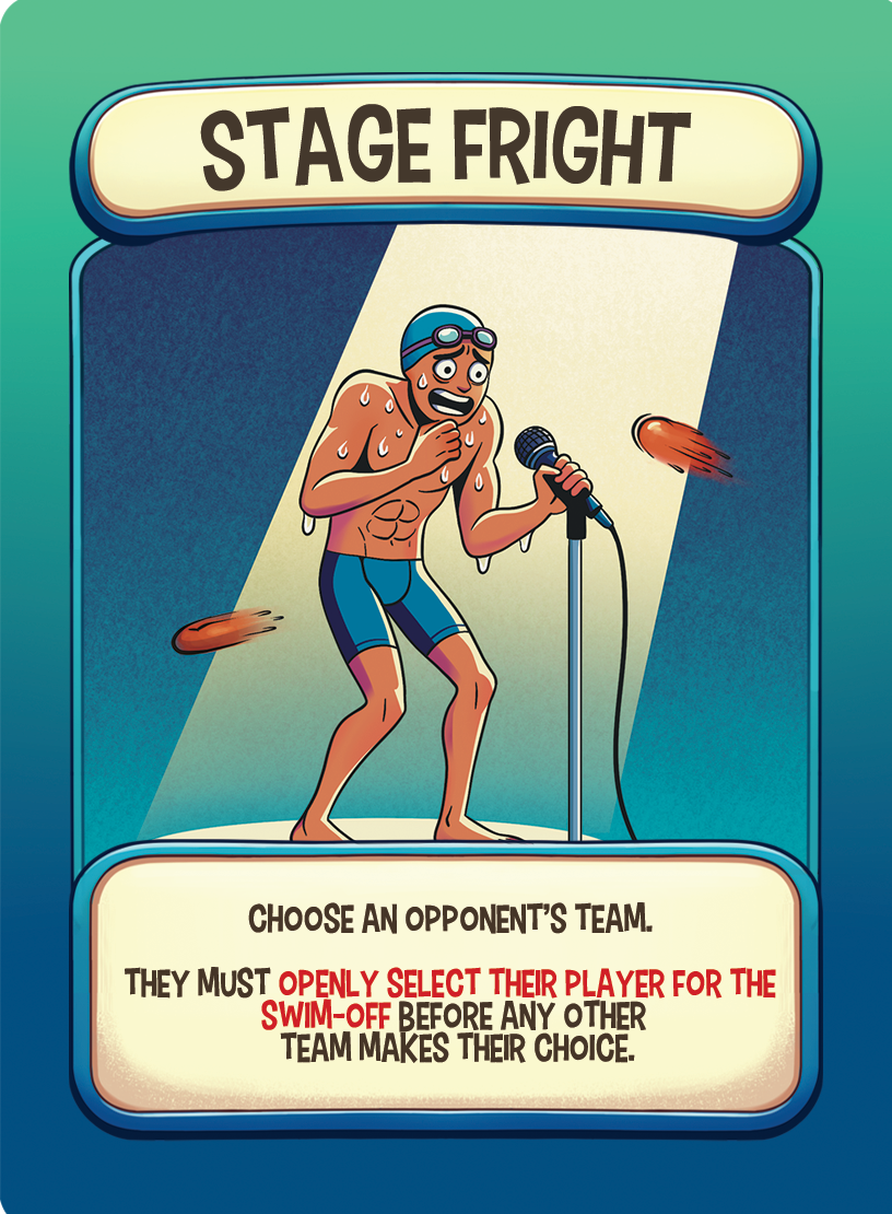Stage Fright action card